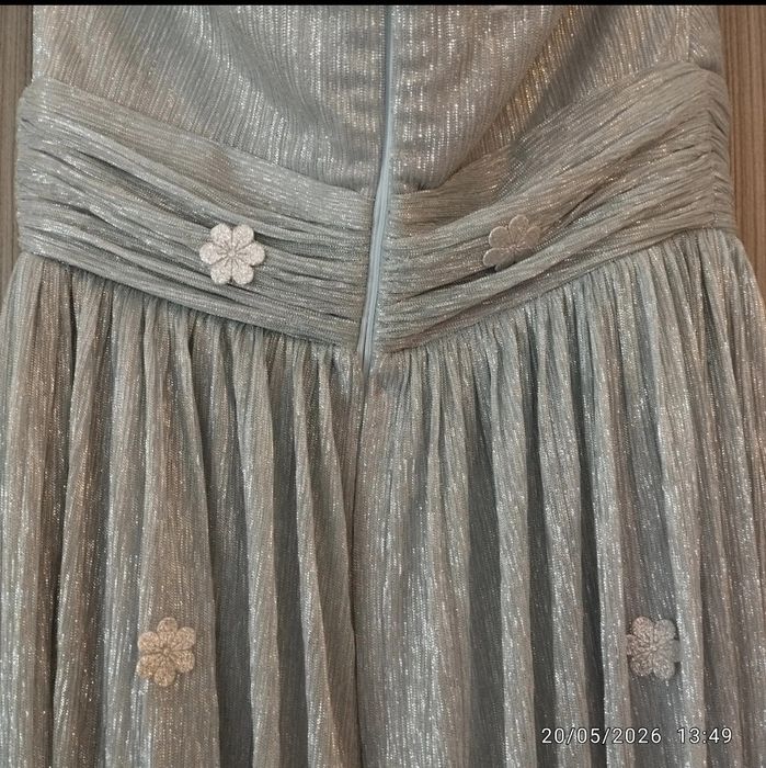 Rochie de gală foarte specială ( albastru deschis )