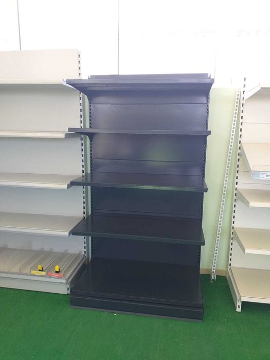 Метални стелажи за супермаркети и магазини