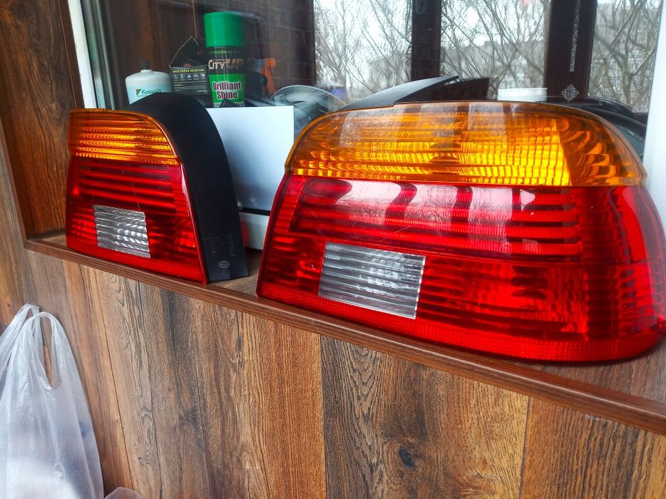 Фонари задние на BMW E39 рест.