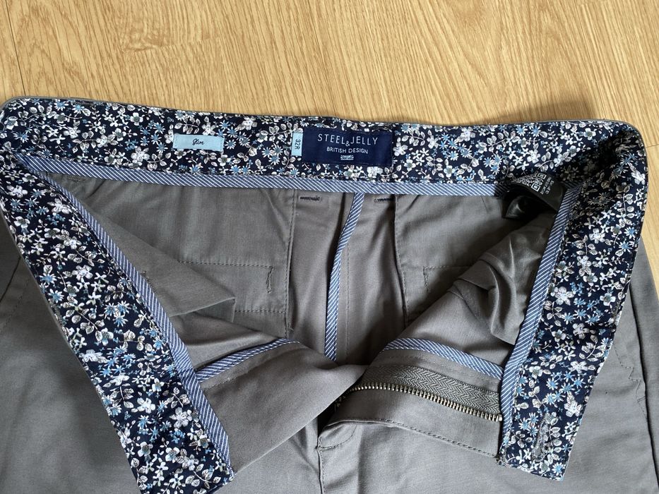 Pantaloni slim fit Steel&Jelly-pt barbati-noi