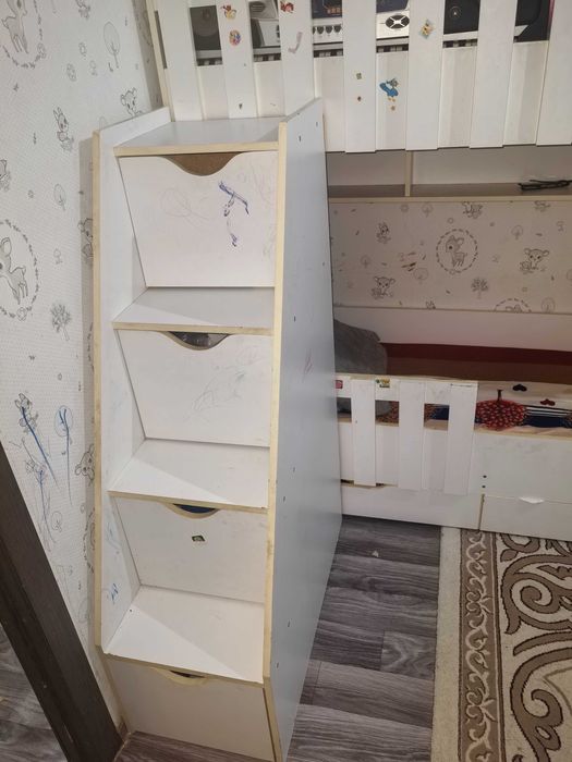 2 этажный крават детский