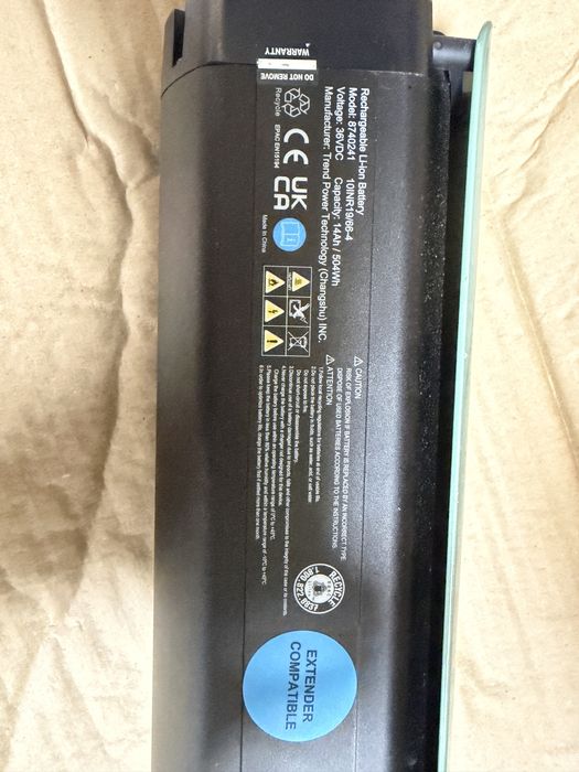 Vand baterii in tube biciclete electrice Yamaha, Rockrider