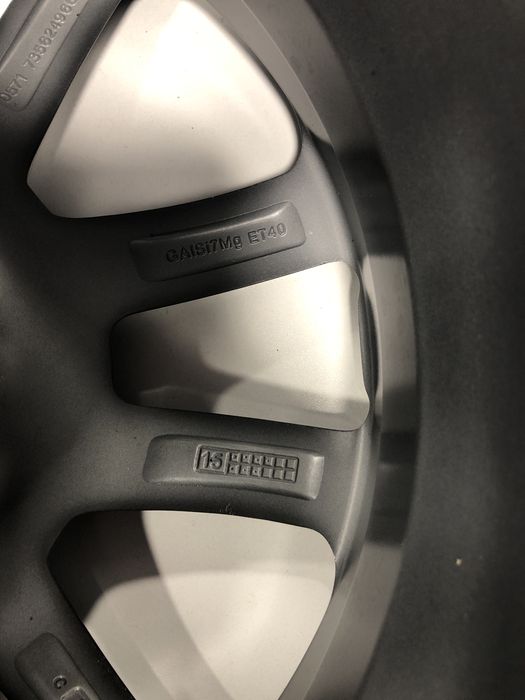 Jante originale Fiat 500 R16