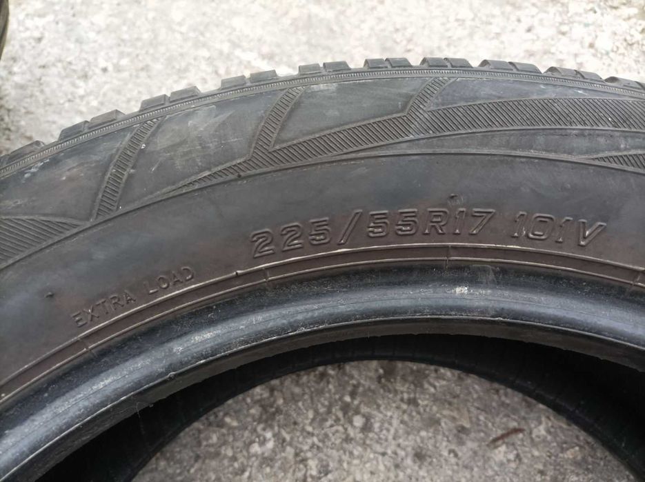 2 бр Зимни Гуми EUROWINTER 225/55 R17 DOT 2919 ном 27