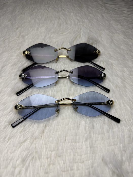 Cartier rimless sunglasses слънчеви очила