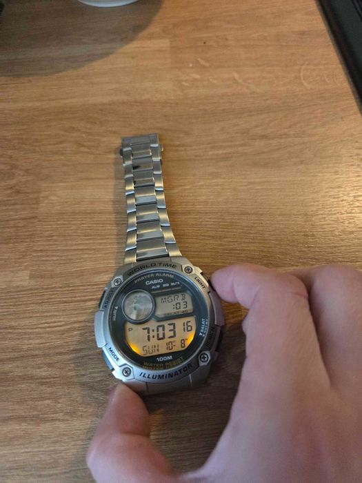 Ceas Casio World Time CPA-100D – Prayer Alarm, Iluminare LED,