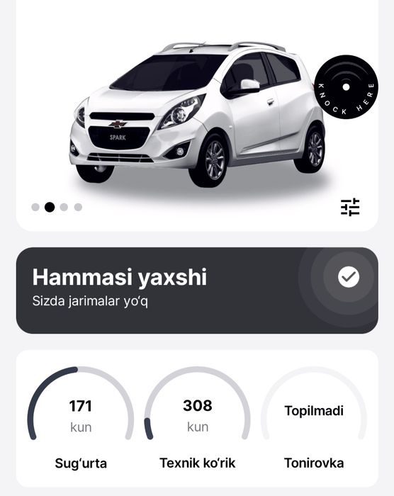 ARENDAAAA Spark 2016 yil kraska toza metan gaz 3 pok