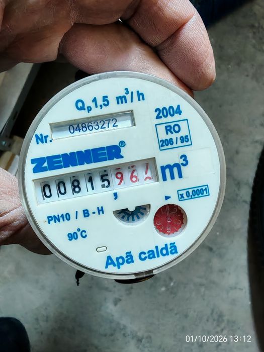 Apometru pentru apă