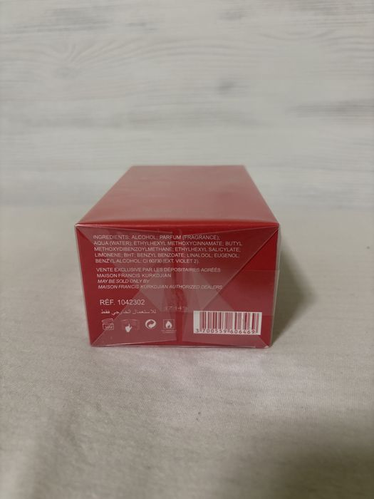 Parfum Baccarat Rouge