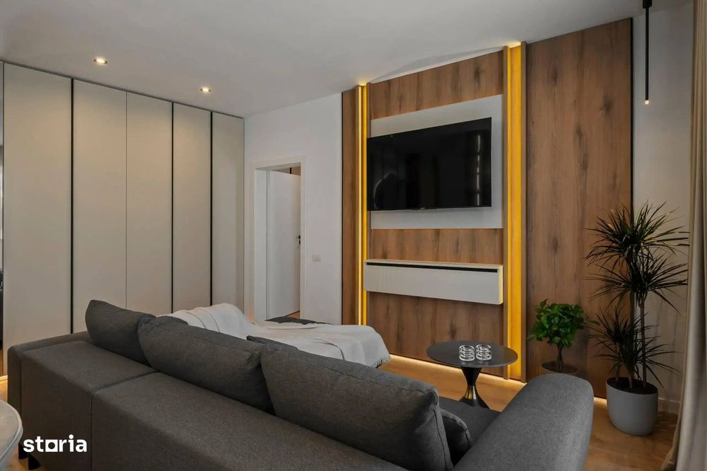 Bloc finalizat, 3 camere lux, 2 bai, laundry room + terasa 56 mp!