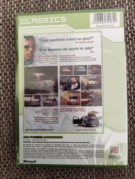 Joc sigilat Xbox Classics Colin McRae Rally 3
