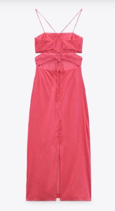 Ленена рокля Zara - размер М