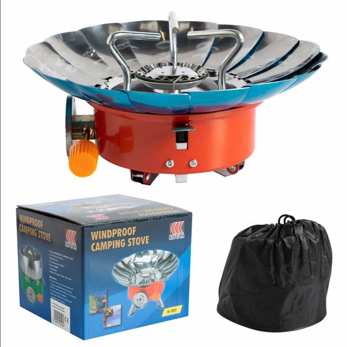 Aragaz portabil Camping compact anti vant