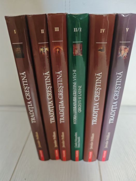 Set Tradiția Creștină, Pelikan, complet 5 vol, raritate, NOU