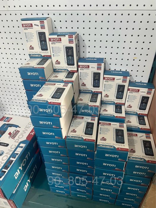 Лазерная рулетка дальномер