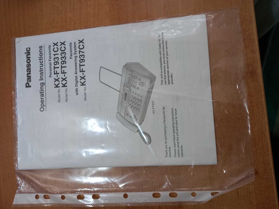 Panasonic KX-FT931 телефон\факс б\у в отличном состоянии с паспортом