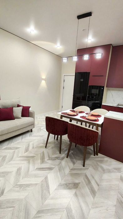 2комн/12/12. Сквозной NRG Jomiy, Алмазар, 56 м², +балкон. +предчис отд