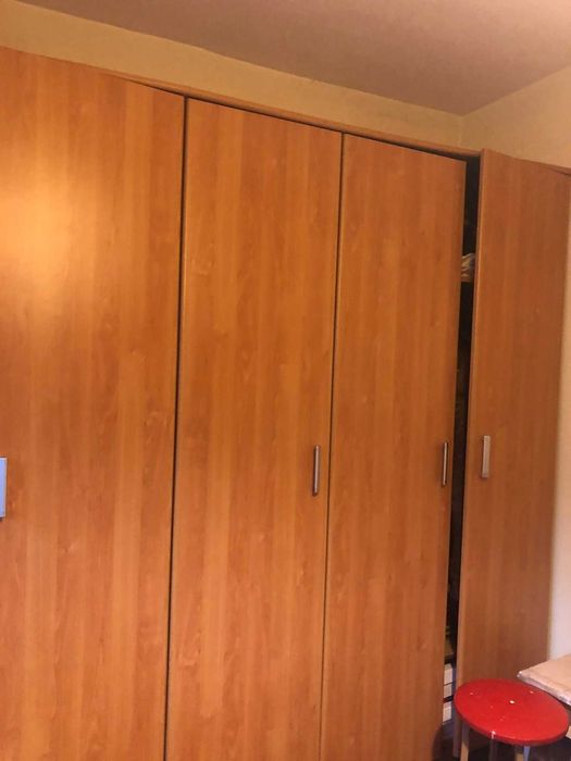 sifonier mare dressing stejar mdf 300xx220x50 cm (2 buc x 150 cm)