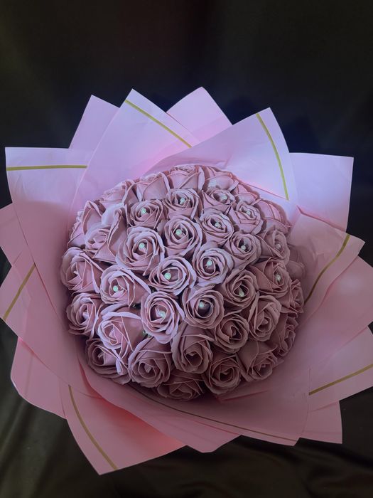 Buchet de flori din sapun