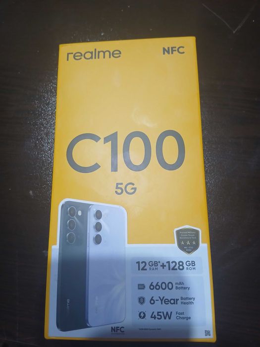 Телефон Realme  - C100  5G.128gb.Нов 179 евро