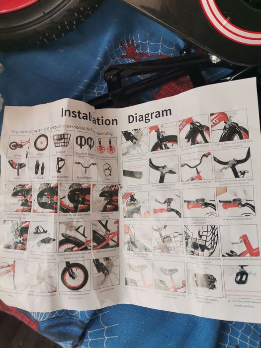 Детски велосипед с тренировъчни колела