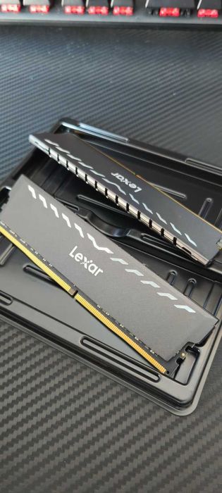 Kit RAM Lexar Thor Dark Grey 32GB DDR4 3200MHz CL16 (2x16GB)