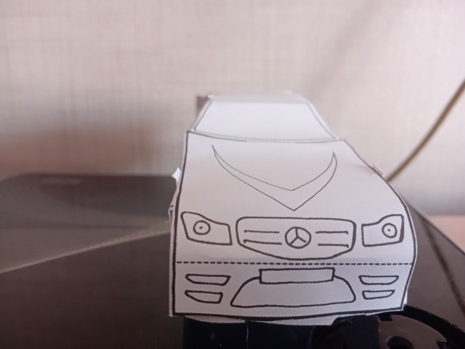 Машина  декорация