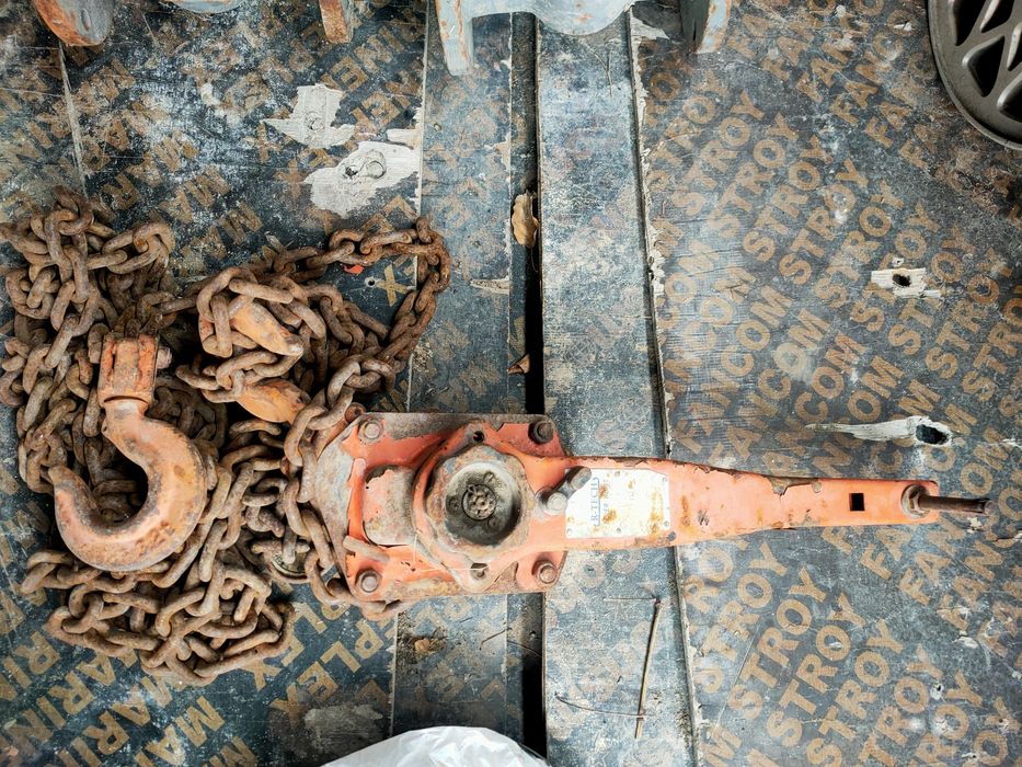 Телфер ручной, подъём до 3 тонн