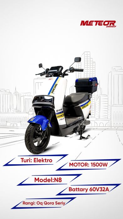 Скутер larni "Meteor scooter" 1chi qoldan oling