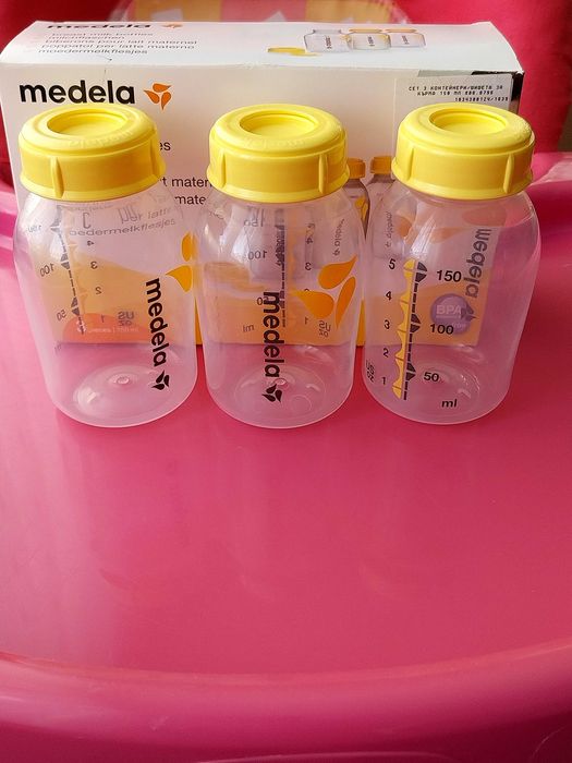 Шишета Medela и стерелизатор за микровълнова