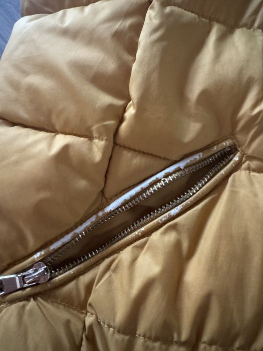 Жълт Елек с качулка ZARA