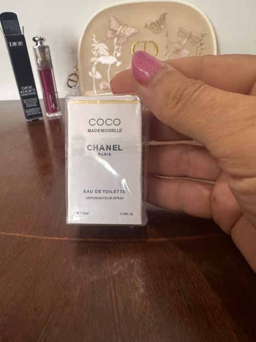 Dior set чантичка + парфюми и червило