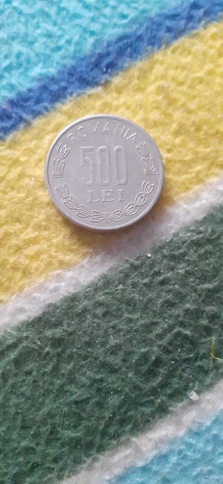 Moneda 500 lei din anul 2000