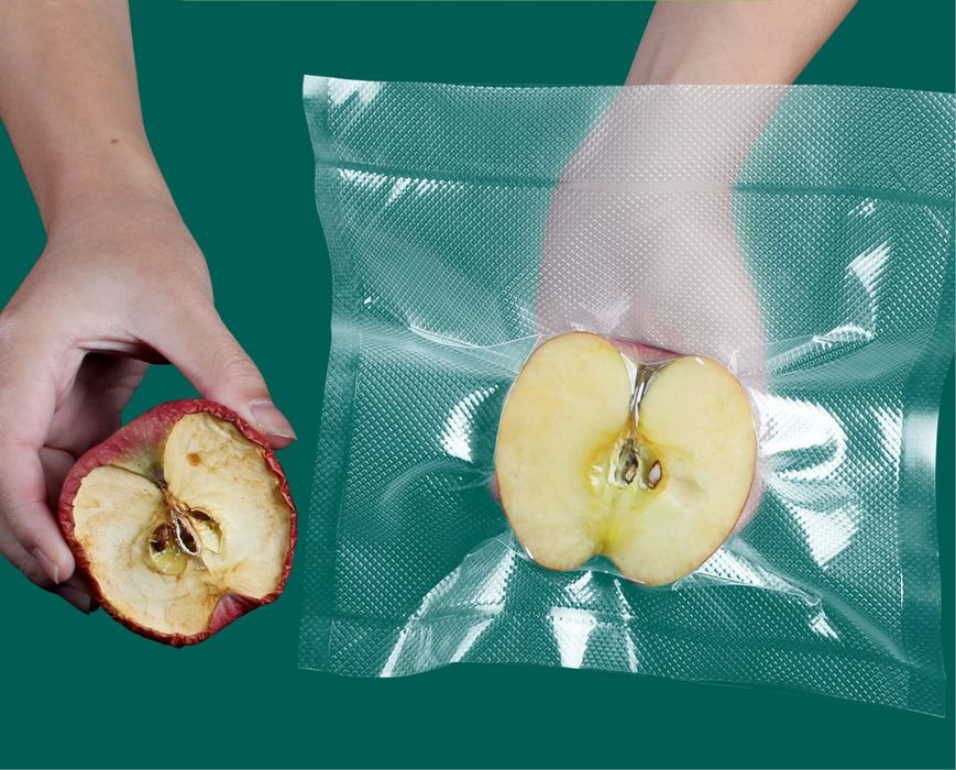 Пликове за вакумиране на храна релефни