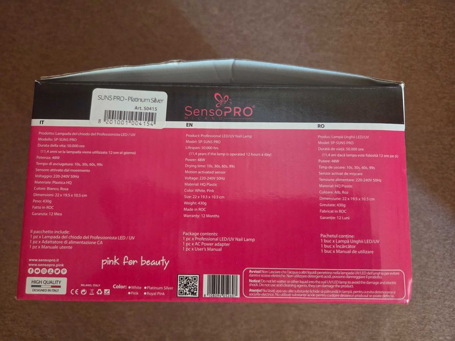 Lampa LED/UV 48 w (Senso Pro/ Sun5 Pro)