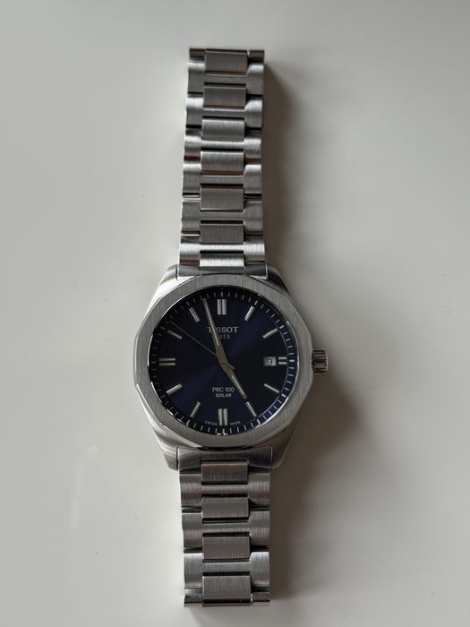 Tissot мъжки часовник PRC 100 Solar Quartz неразличим от нов