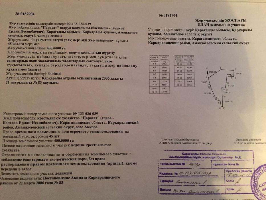 Продам Зимовку Каркаралинск