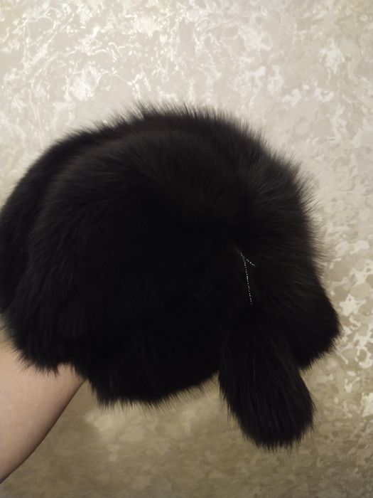 Шапка женская песец