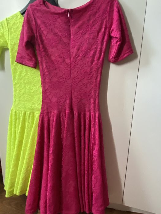 Бальное платье розовое