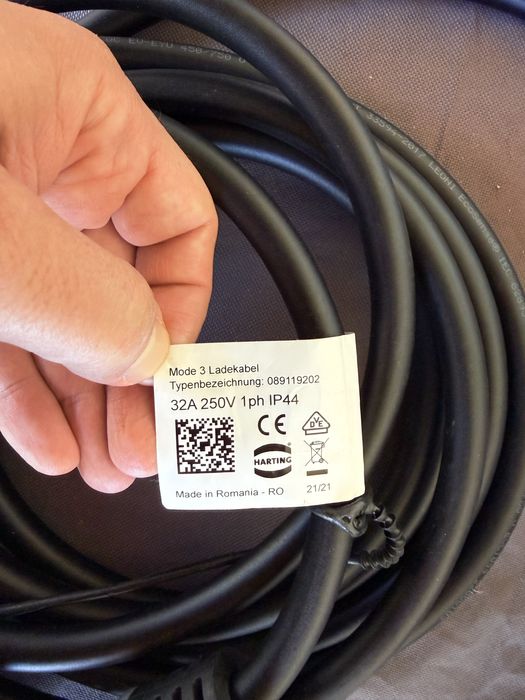 Оригинален Кабел за бързо зареждане за BMW 5метра (mode 3)