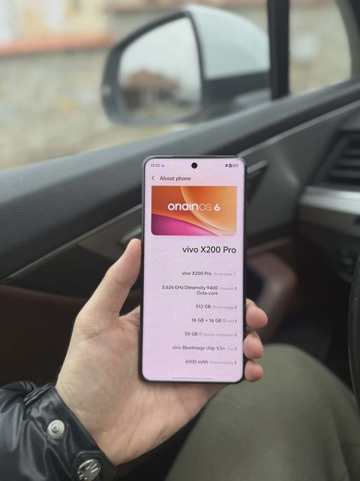 Vivo X200 Pro , 512 Gb , 16 Gb ramm fulbox