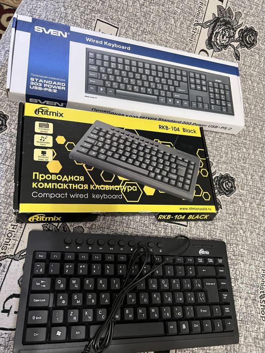 Клавиатуры, наушники ,адаптеры