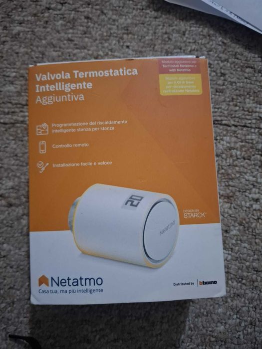 Cap Termostatic Inteligent Adițional Netatmo (2 buc )