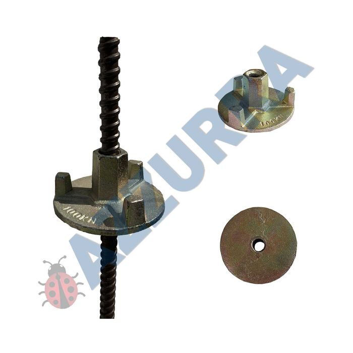 distantier placa, DISTANTIER RADIER 15- 70 mm protectie bara filetata