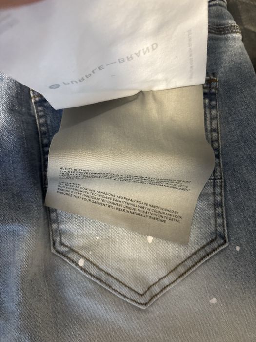 Purple jeans size 32