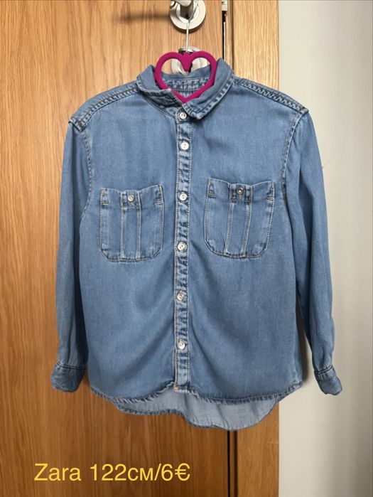 Зимно яке Zara , клинове, дънки , комплекти, яке  122 см