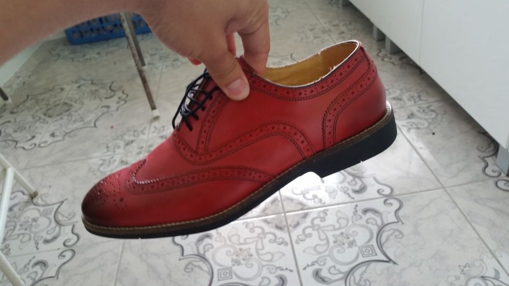 Pantofi piele naturala