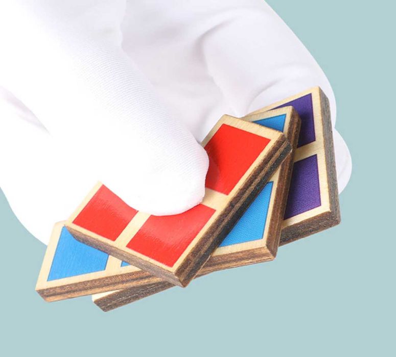 PIXEL - Голям Дървен Тетрис с лазерна изработка / TETRIS BLOCKS