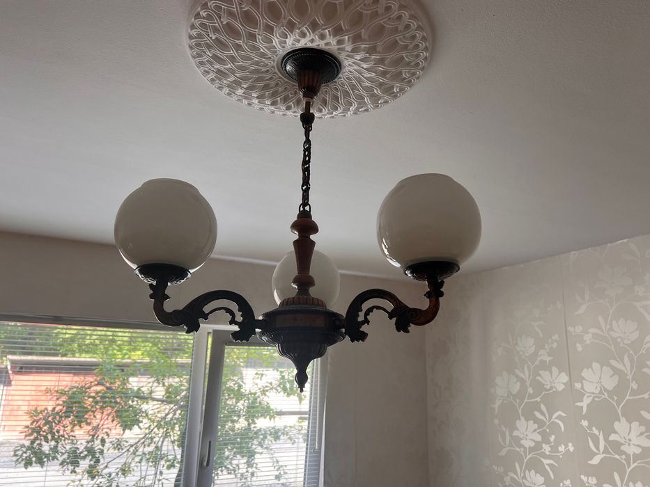 Винтидж месингов полилей