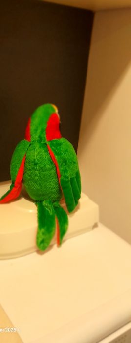 Плюшена играчка папагал